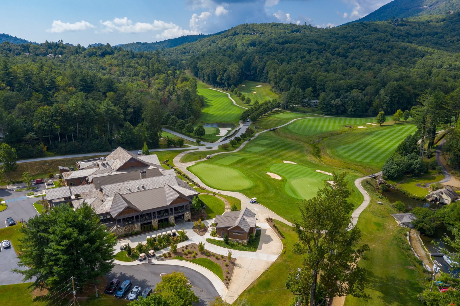 Golf course and clubhouse, Highlands-Cashiers Plateau