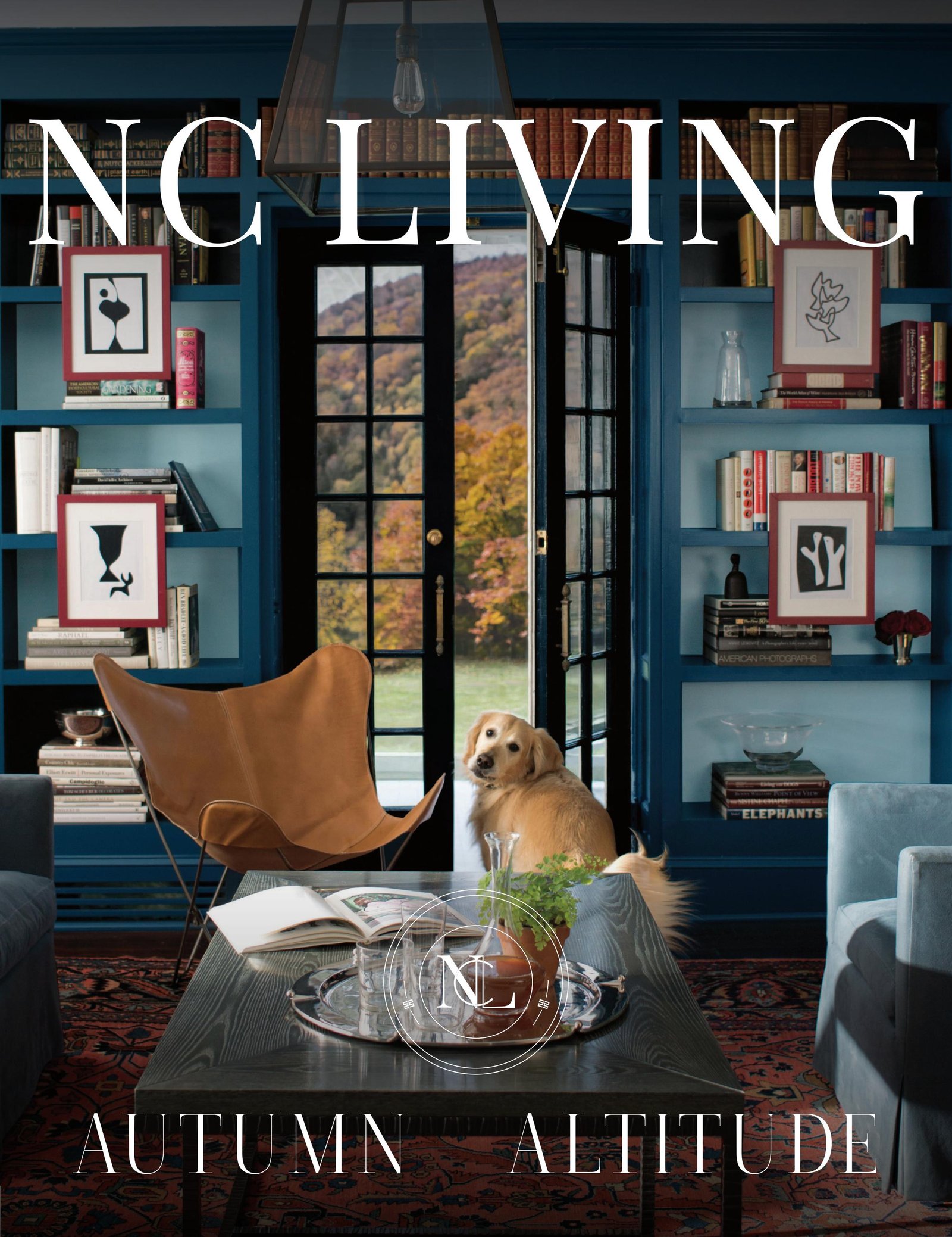 NC Living Magazine cover, "Autumn at Altitude" issue